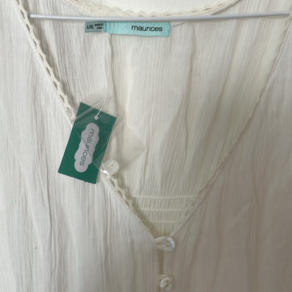 NWT MAURICES LONG COVER UP DRESS - Picture 2 of 3